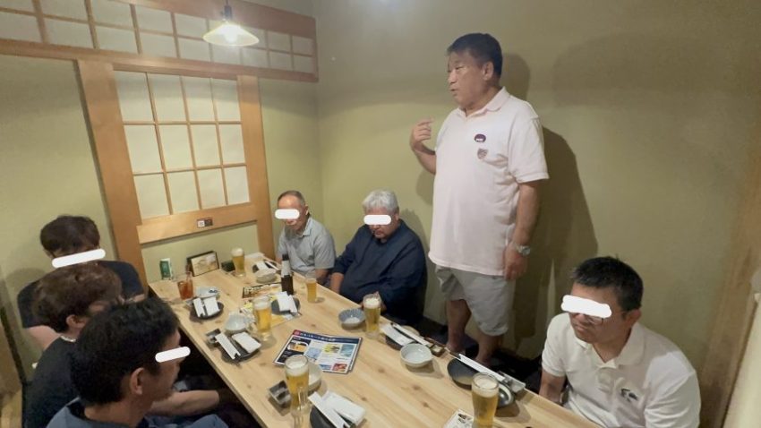 社長の会はじめの挨拶